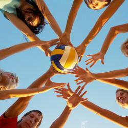 beach volleyball activity André Trigano vacation