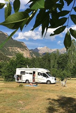 Campsite Le Courounba Les Vigneaux Southern Alps