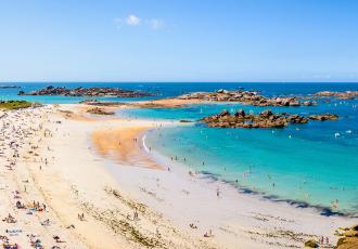 Campsite Les Ajoncs d'Or Trégastel Brittany