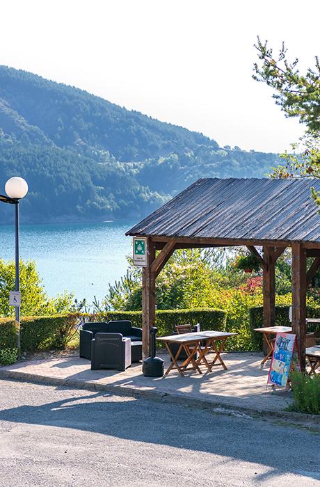 Campsite Baie de la Chapelle Chorges Alpes-du-Sud Lac de Serre-Ponçon