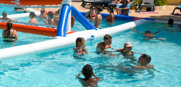 KIDS' CLUB IN A SWIMMING POOL