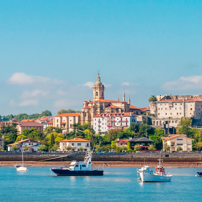 hendaye city view