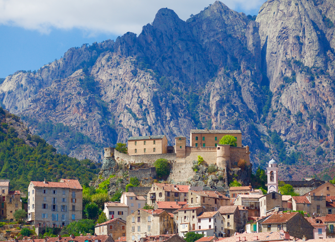 Corte in Corsica - GR20