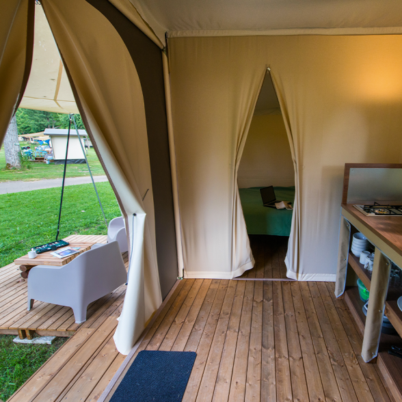 bungalow interior view