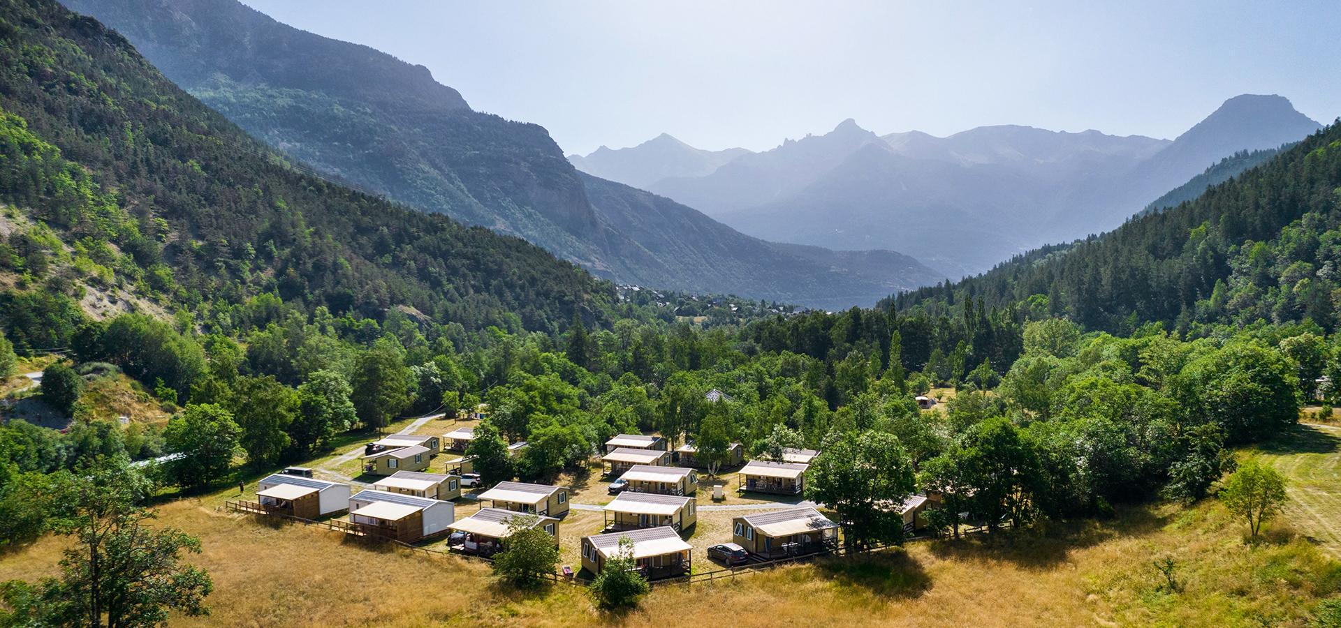 Campsite Le Courounba Les Vigneaux Southern Alps