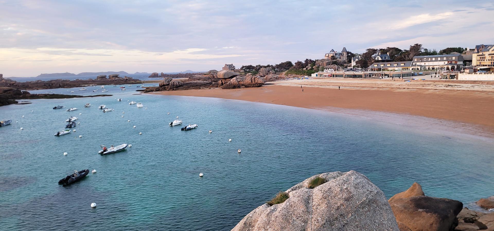 Campsite Les Ajoncs d'Or Trégastel Brittany