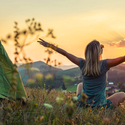 Nature camping