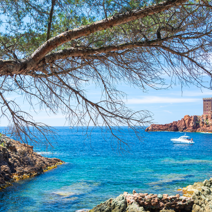 Lion de Mer seen from the Esterel 