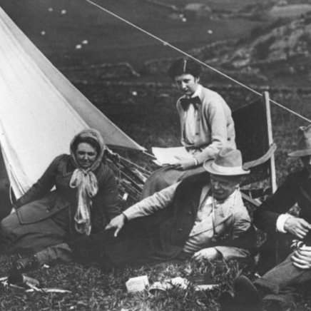 The origins of camping