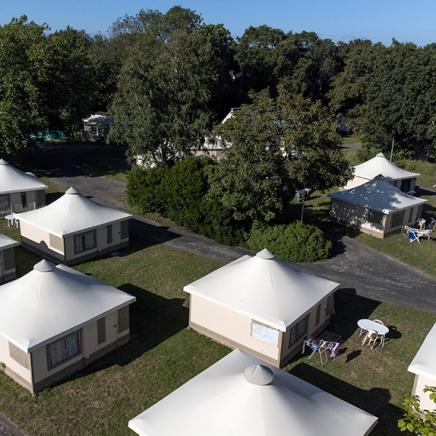 Campsite Le Poulmic Benodet Brittany