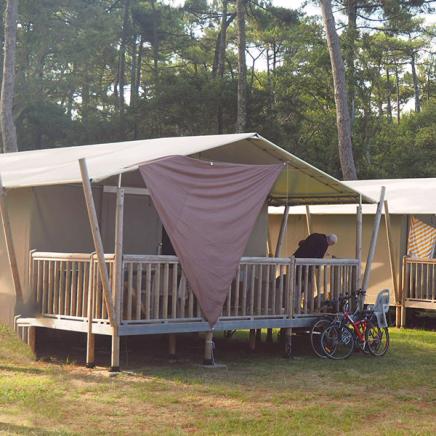 Campsite Domaine de Fierbois Capbreton Landes Aquitaine