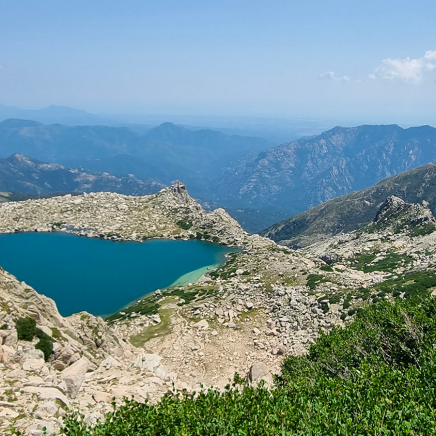 Corsican sea view GR20