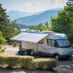 Campsite Baie de la Chapelle Chorges Alpes-du-Sud Lac de Serre-Ponçon