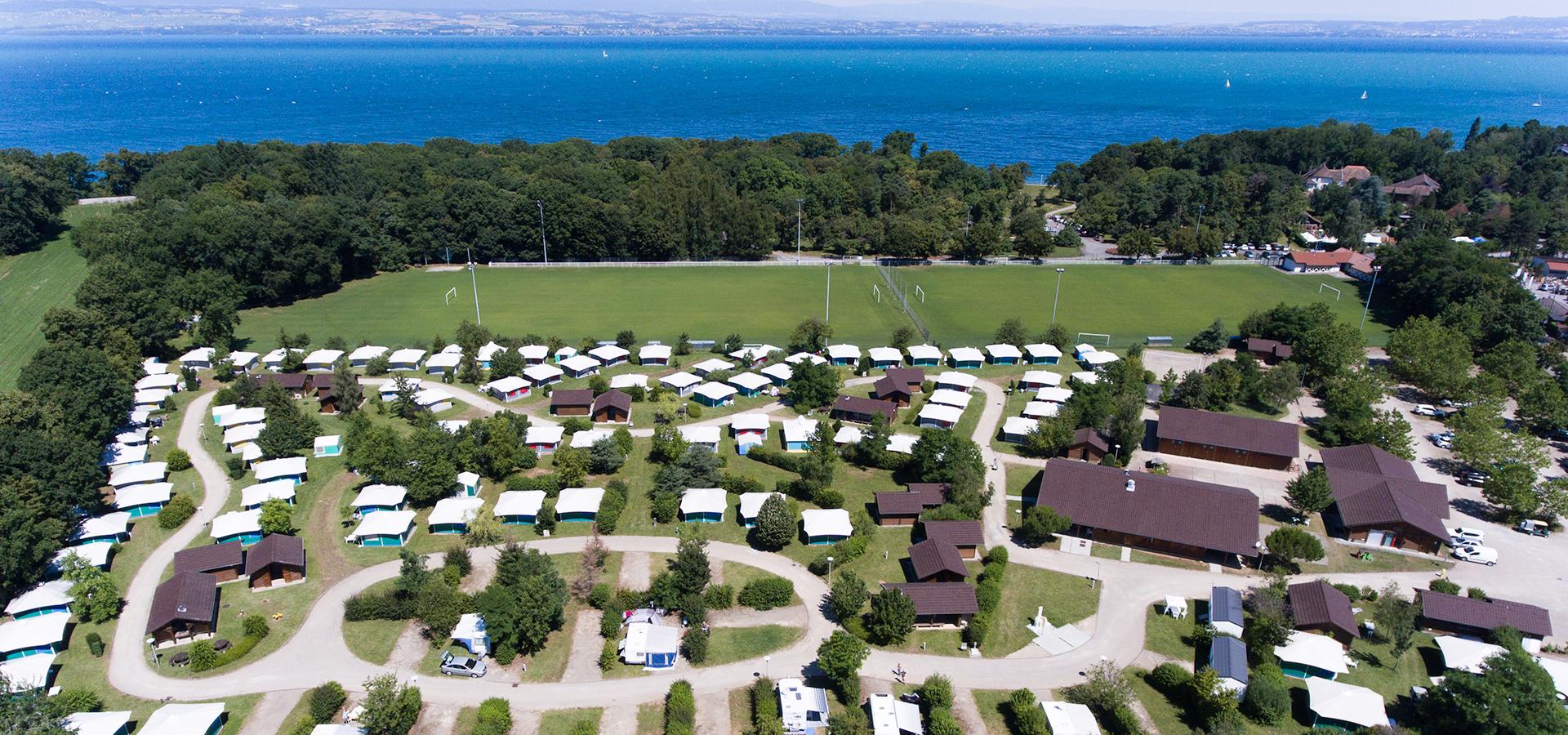 Camping La Dranse Thonon-les-Bains Lake Geneva