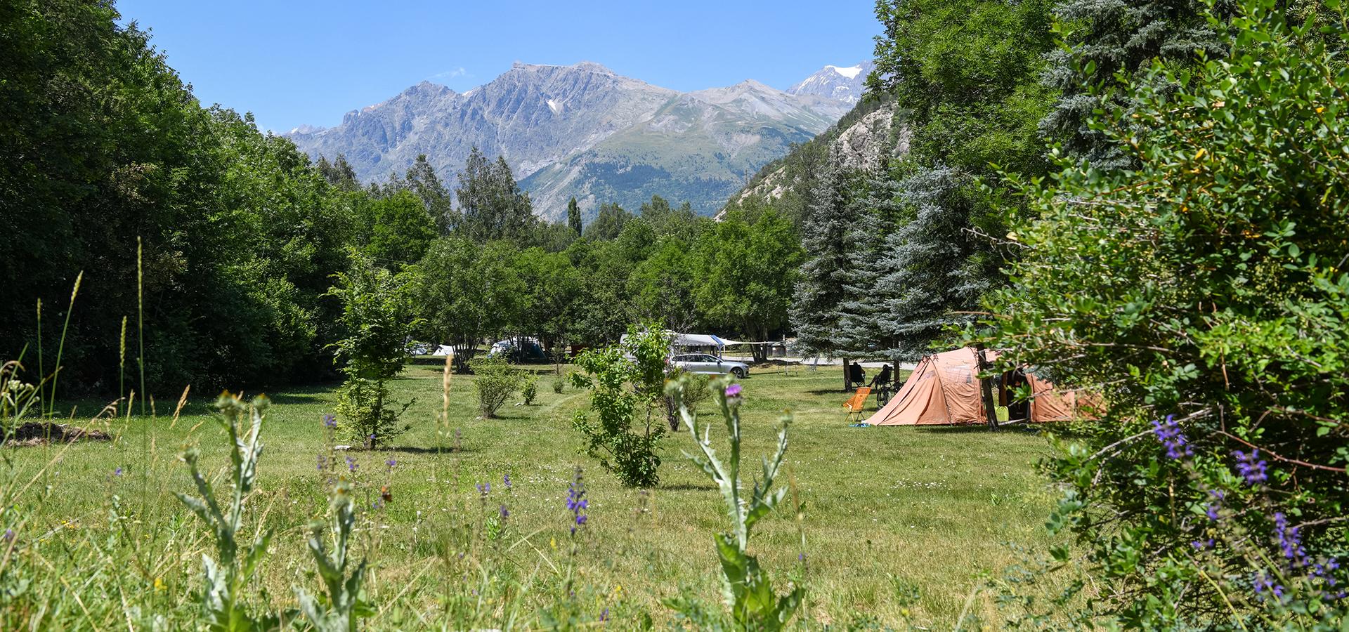 Campsite Le Courounba Les Vigneaux Southern Alps