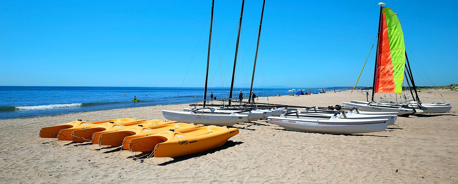 Camping Plage du Midi Portiragnes Méditerranée