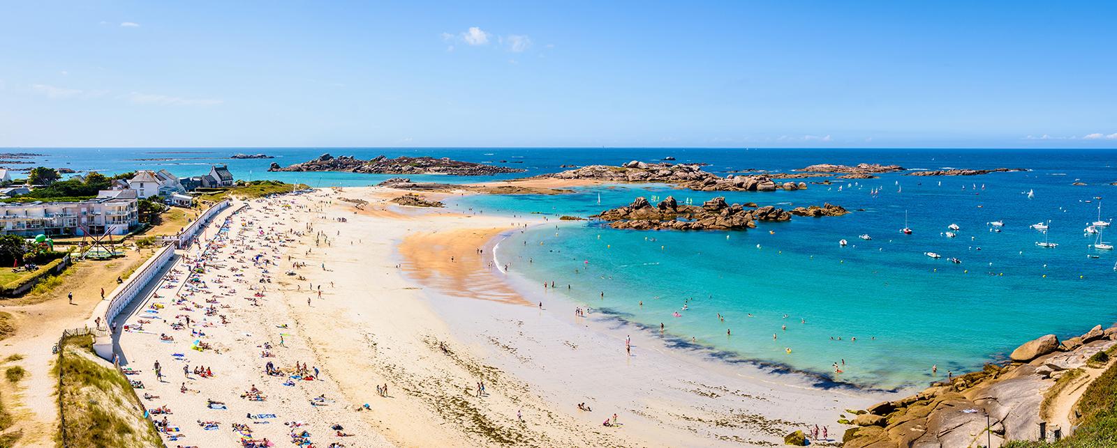 Campsite Les Ajoncs d'Or Trégastel Brittany
