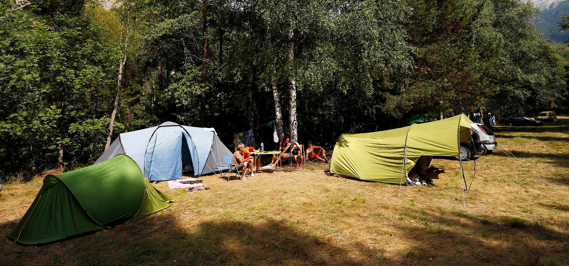 Campsite Les Vaudois Les Vigneaux Southern Alps