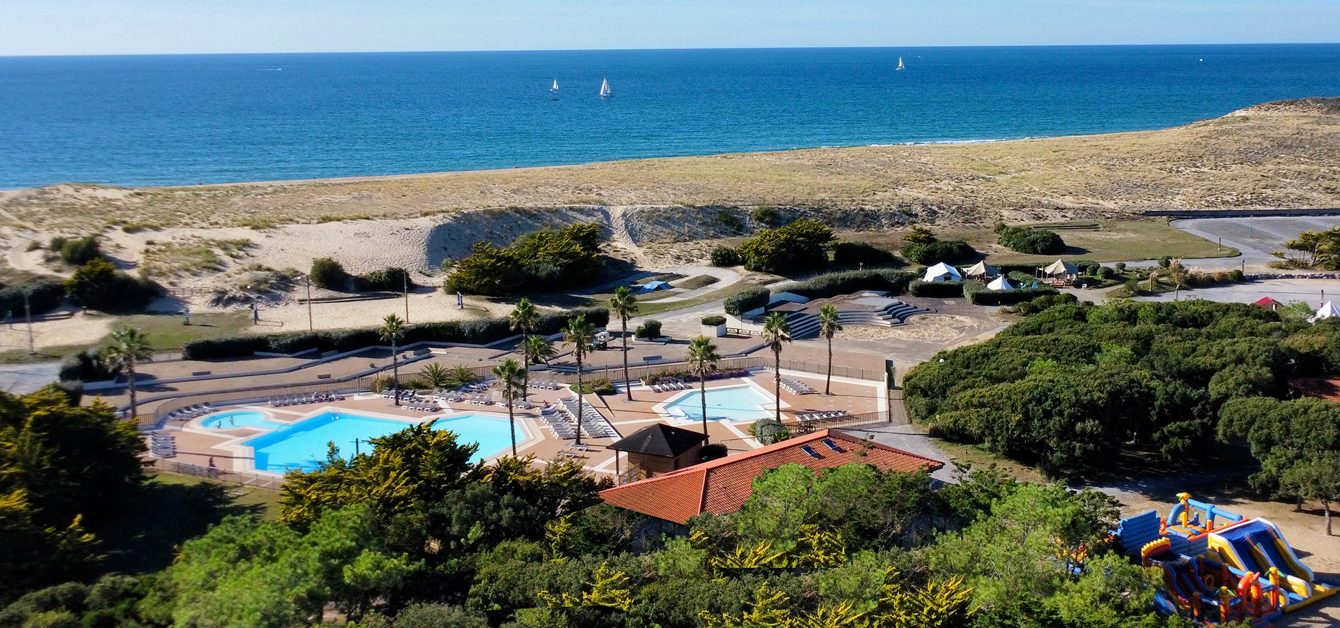 Campsite Domaine de Fierbois Capbreton Landes Aquitaine