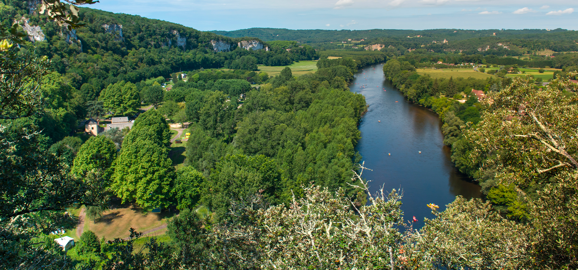 Campsite Les Rives de la Dordogne Domme